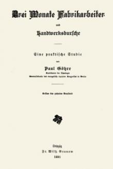 Drei Monate Fabrikarbeiter und Handwerksbursche by Paul Göhre