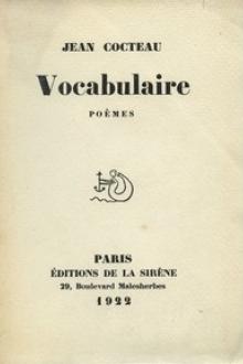 Vocabulaire by Jean Cocteau