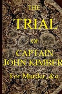 The Trial of Captain John Kimber, for the Murder of Two Female Negro Slaves, on Board the Recovery, African Slave Ship: by Student of the Temple