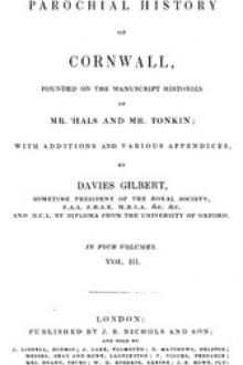 The Parochial History of Cornwall, Volume 3 by Unknown