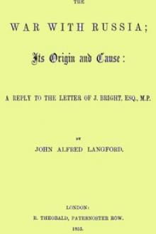 The War with Russia by John Alfred Langford