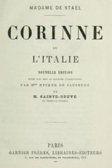 Corinne ou l'Italie by Anne-Louise-Germaine Staël