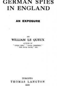 German Spies in England by William le Queux