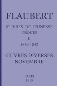 uvres de jeunesse inédites by Gustave Flaubert