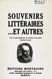 Souvenirs littéraires by Cooper Willyams