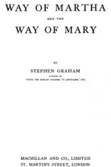 The Way of Martha and the Way of Mary by Stephen Graham