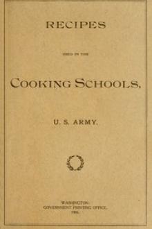 Recipes Used in the Cooking Schools, U by U. S. Army