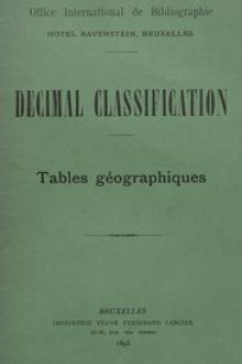 Decimal Classification by International Institute of Bibliography