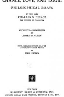 Chance, Love, and Logic by Charles S. Peirce
