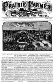 Prairie Farmer, Vol. 56: No. 5, February 2, 1884. by Various