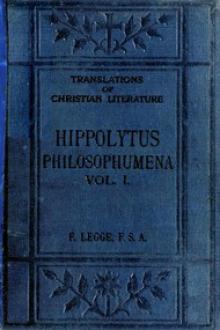 Philosophumena by Antipope Hippolytus