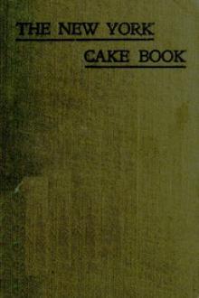 The New York Cake Book by Anonymous