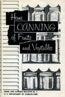 Home Canning of Fruits and Vegetables by Anonymous
