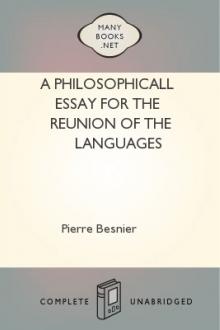 A Philosophicall Essay for the Reunion of the Languages by Pierre Besnier