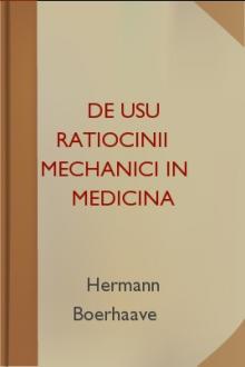 De Usu Ratiocinii Mechanici in Medicina by Herman Boerhaave