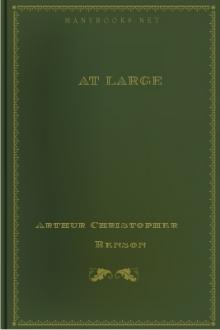 At Large by Arthur Christopher Benson