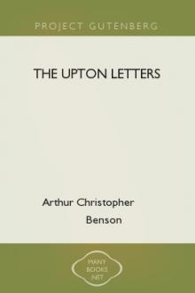 The Upton Letters by Arthur Christopher Benson