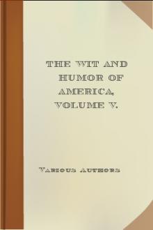 The Wit and Humor of America, Volume V by Unknown