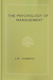 The Psychology of Management by L. M. Gilbreth