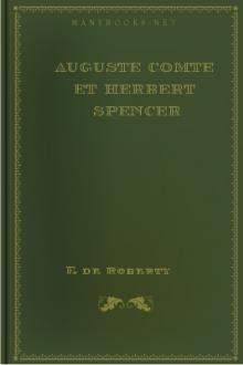 Auguste Comte et Herbert Spencer by E. de Roberty