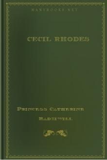 Cecil Rhodes by Princess Radziwill Catherine
