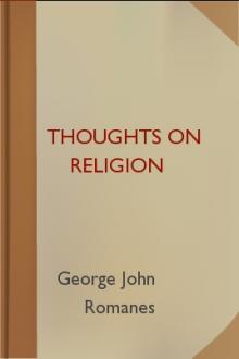 Thoughts on Religion by George John Romanes