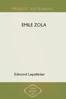 Emile Zola by Edmond Lepelletier