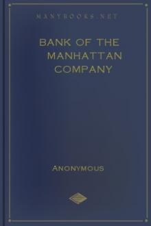 Bank of the Manhattan Company by Anonymous