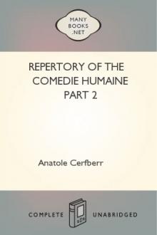Repertory of the Comedie HumainePart 2 by Jules François Christophe, Anatole Cerfberr