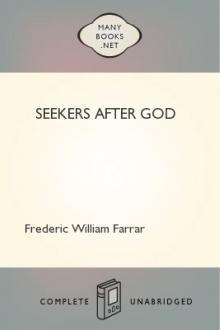 Seekers After God by Frederic William Farrar