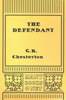 The Defendant by G. K. Chesterton