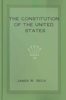 The Constitution of the United States by James M. Beck
