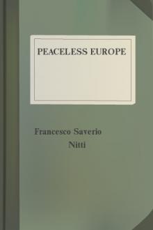 Peaceless Europe by Francesco Saverio Nitti