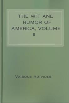 The Wit and Humor of America, Volume II by Unknown