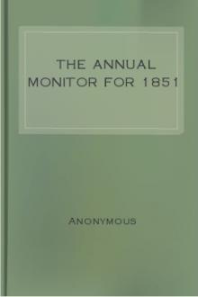 The Annual Monitor for 1851 by Anonymous