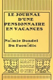 Le journal d'une pensionnaire en vacances by Noémie Dondel Du Faouëdic
