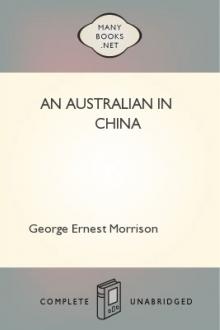 An Australian in China by George Ernest Morrison