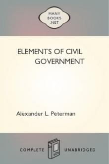Elements of Civil Government by Alexander L. Peterman