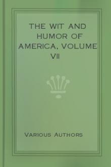 The Wit and Humor of America, Volume VII by Unknown
