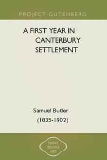 A First Year in Canterbury Settlement by 1835-1902