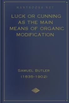 Luck or Cunning as the Main Means of Organic Modification by 1835-1902