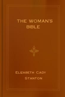 The Woman's Bible by Elizabeth Cady Stanton