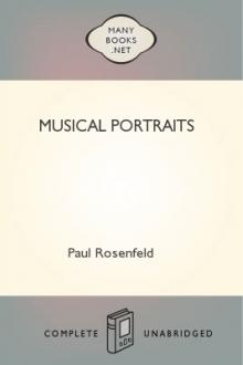 Musical Portraits by Paul Rosenfeld