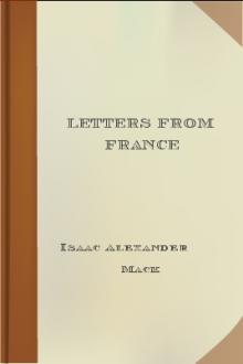 Letters from France by Isaac Alexander Mack