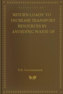 'Return Loads' to Increase Transport Resources by Avoiding Waste of Empty Vehicle Running. by United States. Council of National Defense. Highways Transport Committee