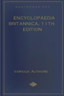 Encyclopaedia Britannica, 11th Edition, Volume 4, Part 4 by Various