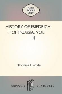 History of Friedrich II of Prussia, vol 14 by Thomas Carlyle
