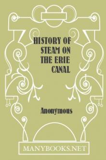 History of Steam on the Erie Canal by Anonymous