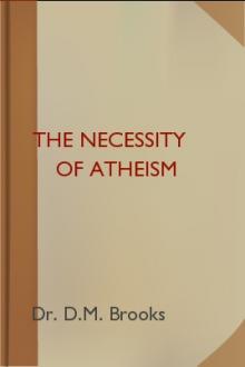 The Necessity of Atheism by David Marshall Brooks