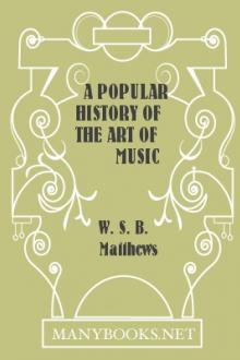 A Popular History of the Art of Music by William Smythe Babcock Mathews